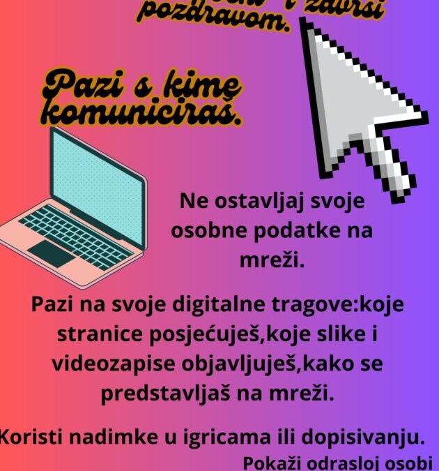 Očuvanje zdravlja i sigurnost pri radu s digitalnim uređajima