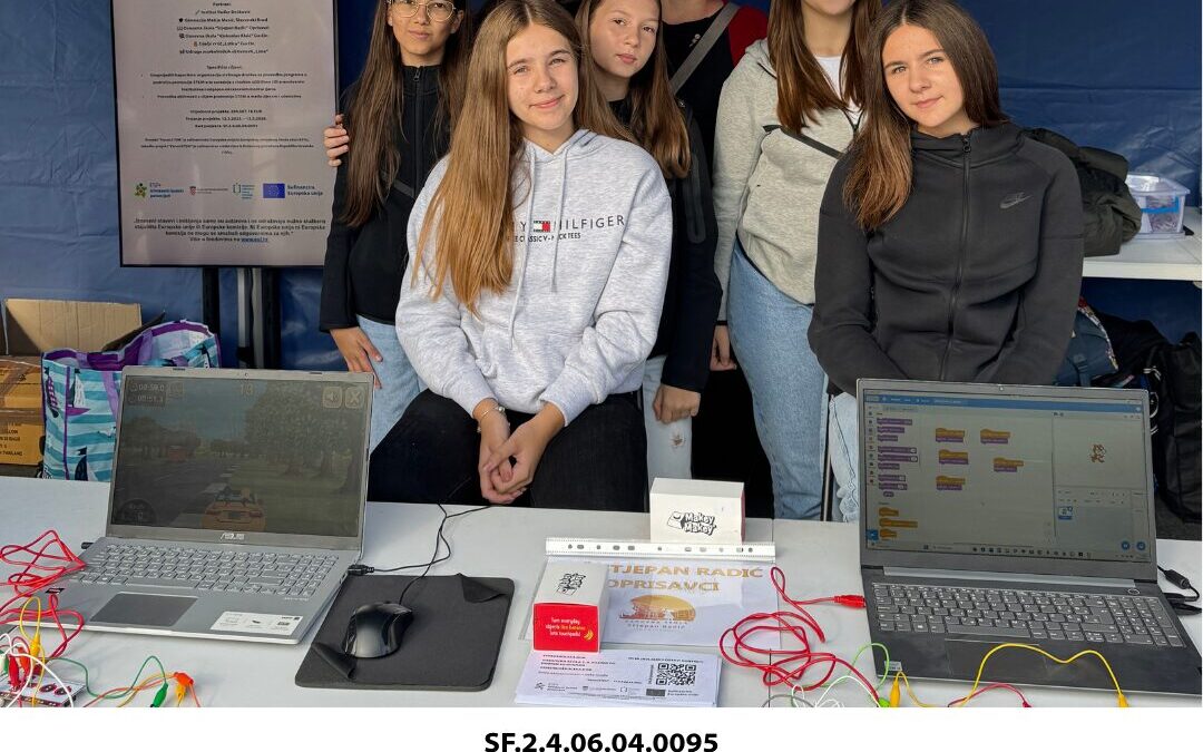 Naša škola na STEM danu na Korzu